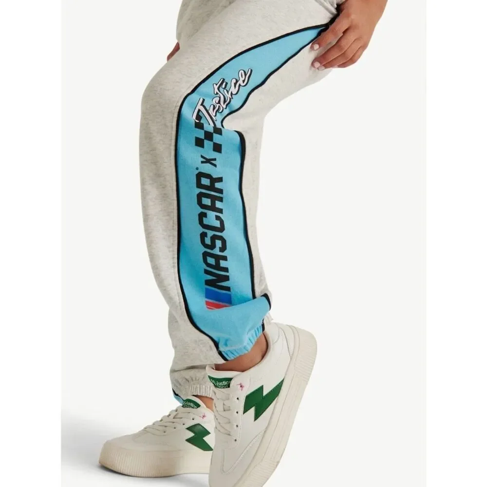 Justice Girl's NASCAR X Justice Collab Jogger Pants Size S